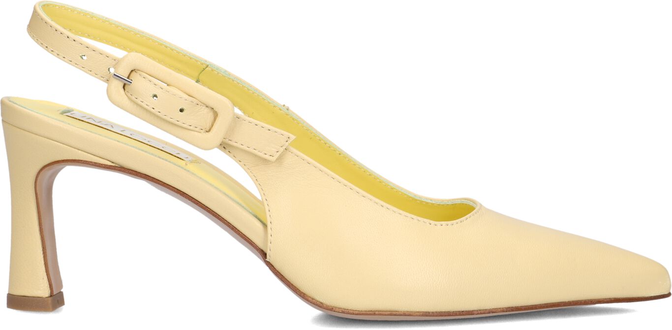 Lina Locchi Slingbacks Dames Au263, Maat: 41, Materiaal: Leer, Kleur: Beige afbeelding 1