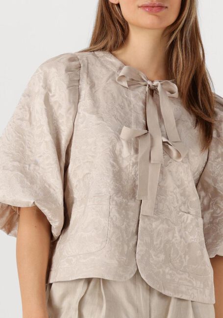 Taupe SUMMUM Blouses BLOUSE JACQUARD - large