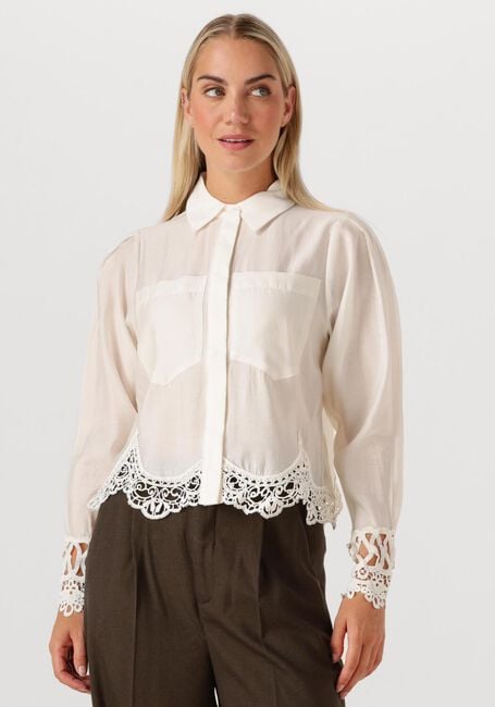 Gebroken wit COPENHAGEN MUSE Blouses CMMOLLY-SHIRT - large