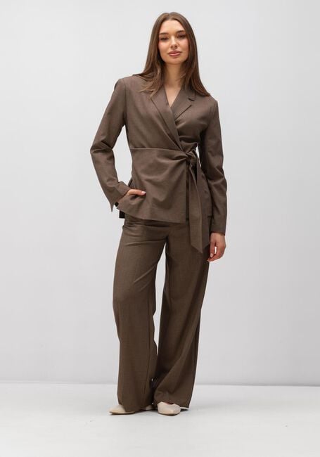Bruine SECOND FEMALE Blazer DAKOTA WRAP BLAZER - large