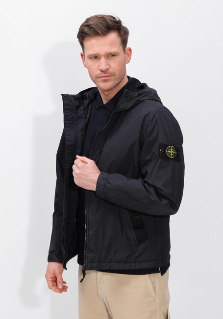 Zwarte STONE ISLAND Gewatteerde jas JACKET S0A23 - large