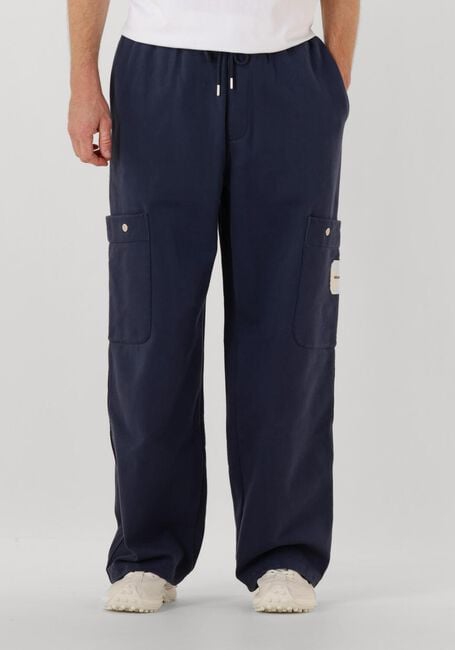 Donkerblauwe BRAM'S FRUIT Cargobroeken SIDE POCKET TROUSERS - large