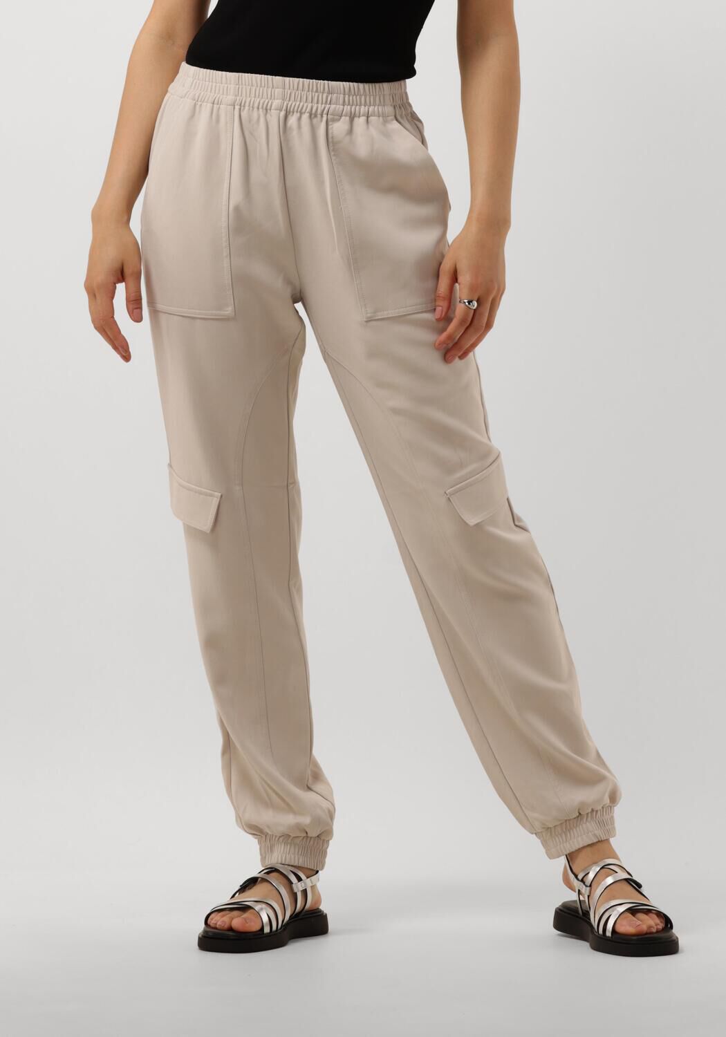 Bruuns Bazaar Pantalon Dames Brassica Cilla Pants, Maat: 34, Kleur: Beige