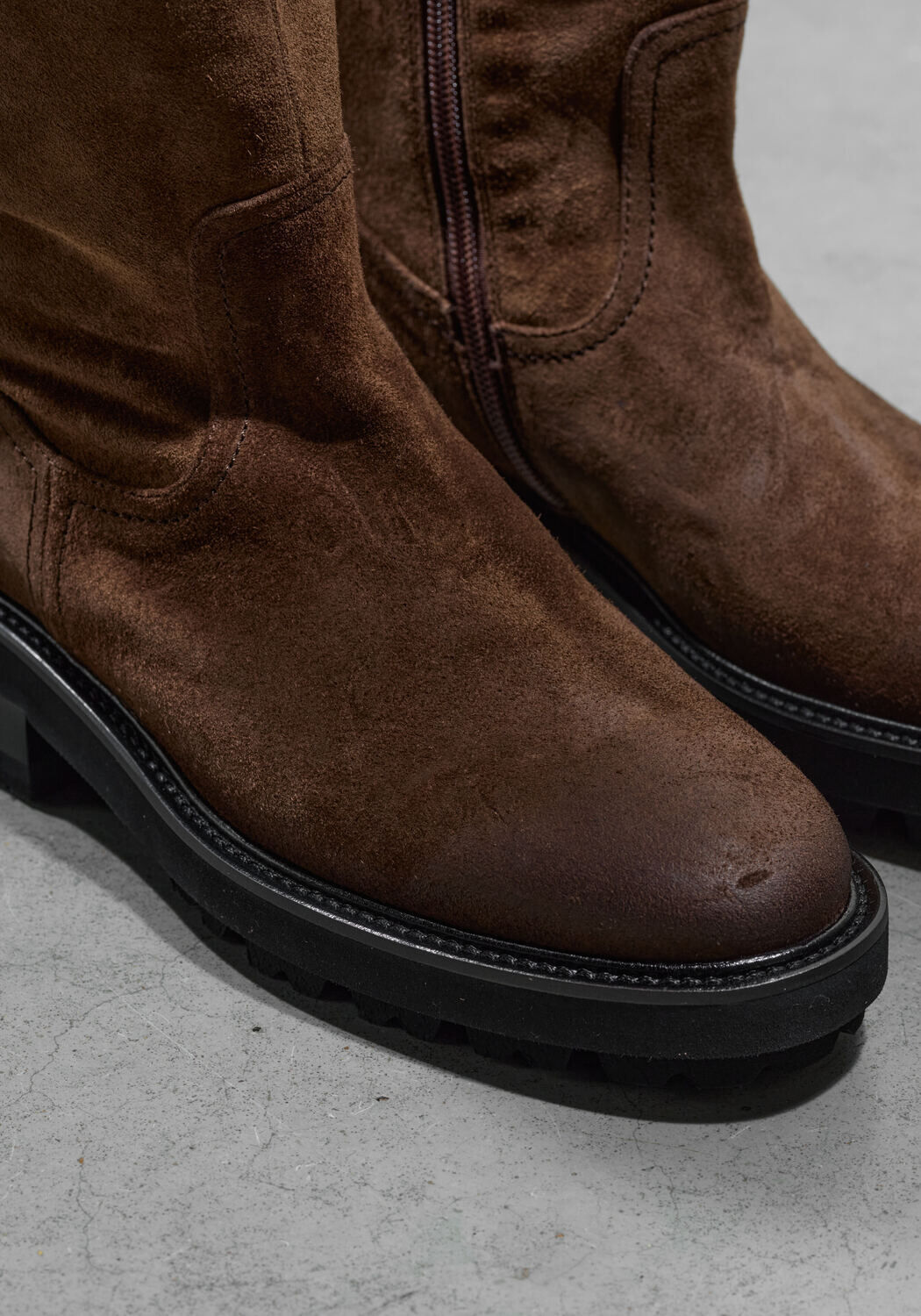 Bruine STEFANO LAURAN Hoge laarzen 446-18 - large