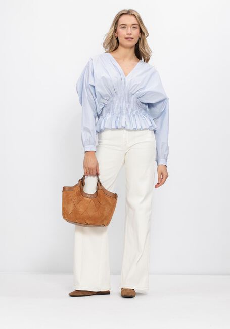 Lichtblauwe COPENHAGEN MUSE Blouses CMPOPLIN-BLOUSE - large