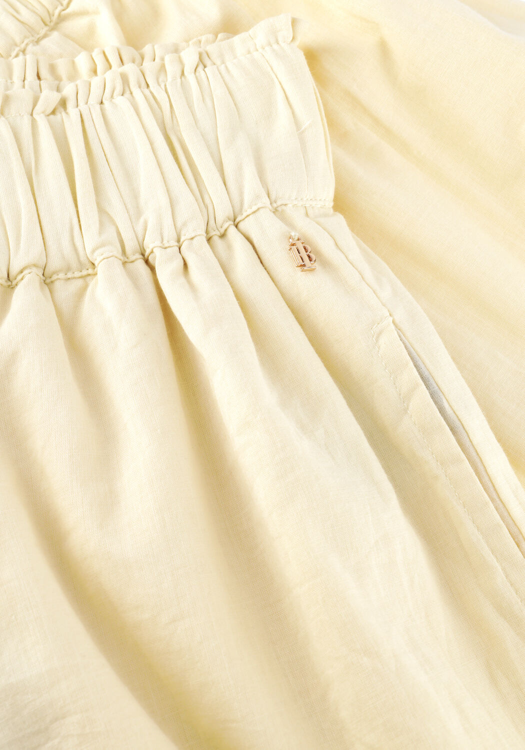 Butter yellow IBANA Korte broek SARINA - large