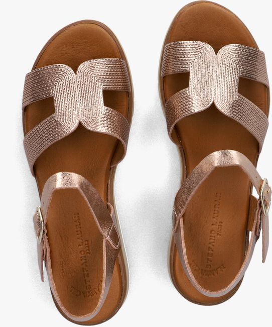 Roségouden STEFANO LAURAN Sandalen met hak MET KOORD SANDAAL Roségouden STEFANO LAURAN Sandalen met hak MET KOORD SANDAAL - large