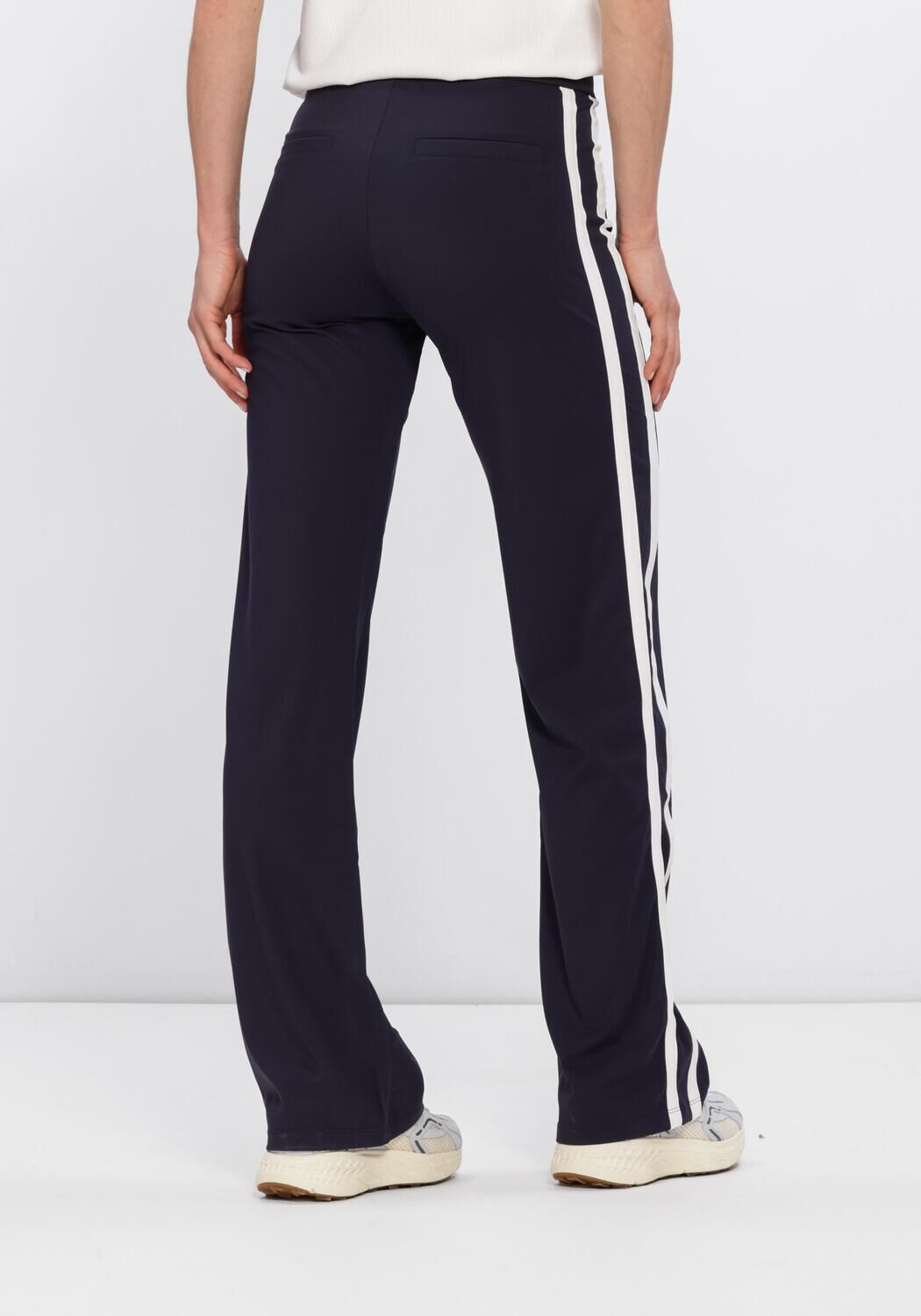 Blauwe HOUSE OF GRAVITY Broeken STRIPE TROUSER - large