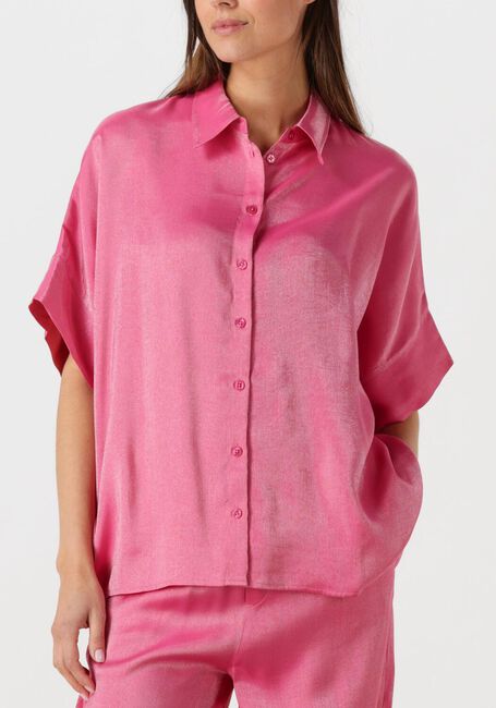 Roze ALIX THE LABEL Blouses LADIES WOVEN SHINE BOXY BLOUSE - large