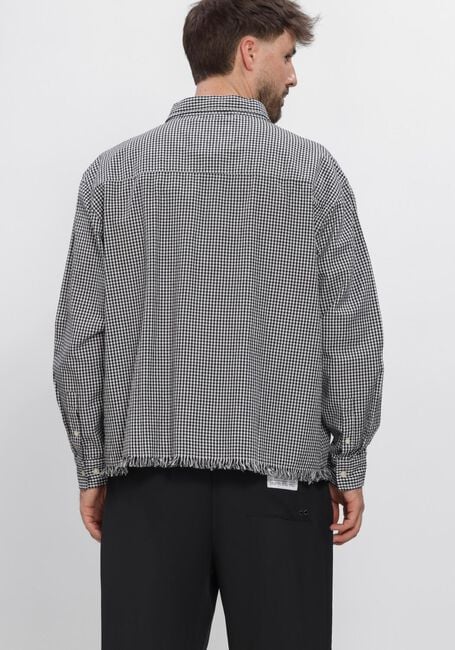 Zwarte BRAM'S FRUIT Overshirt DISTRESSED FARMER'S SHIRT LS - large