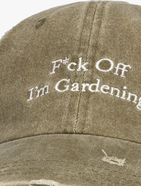 Groene BRAM'S FRUIT Pet F*CK OFF CAP DISTRESSED Groene BRAM'S FRUIT Pet F*CK OFF CAP DISTRESSED - large