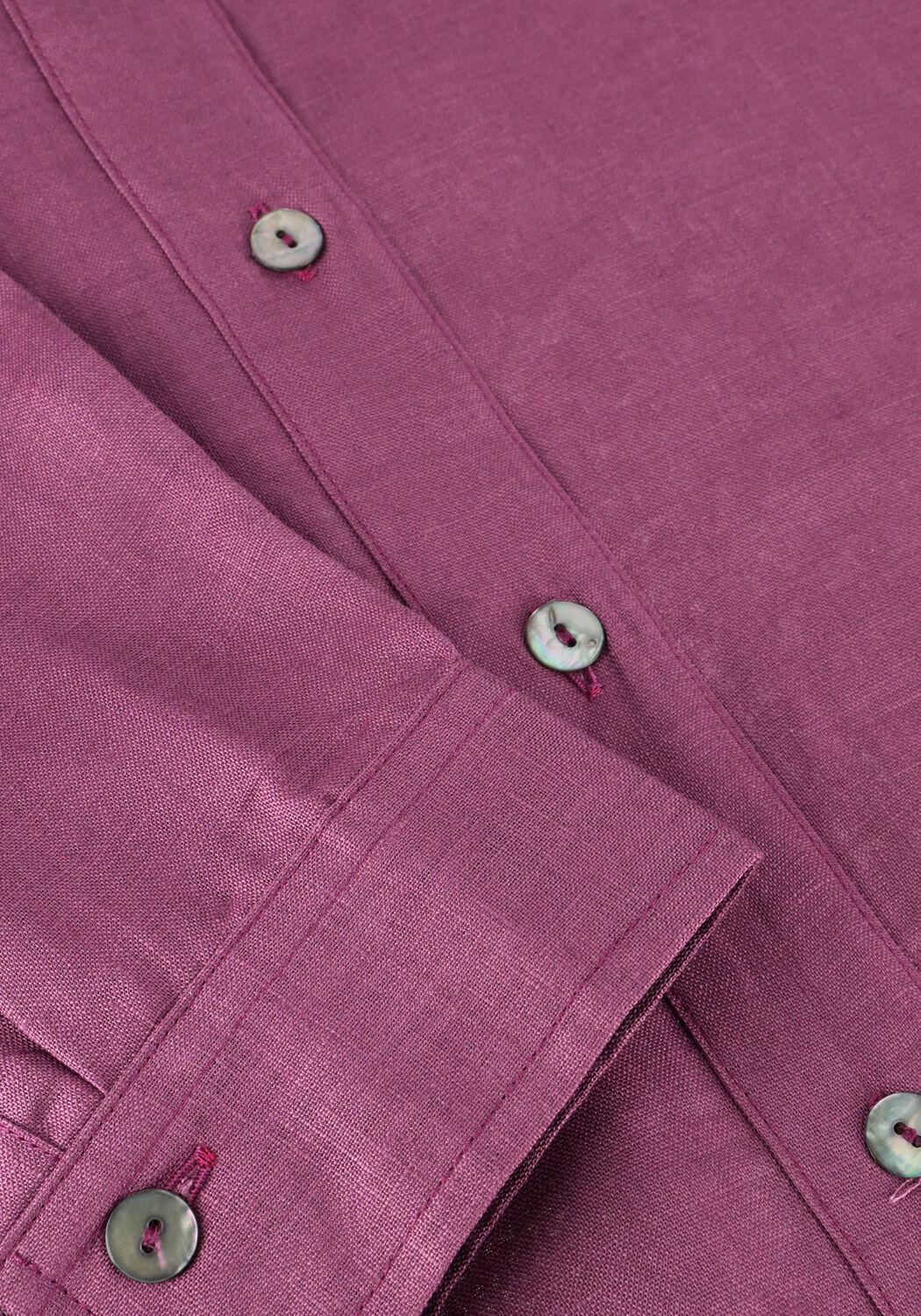 Paarse RESORT FINEST Maxi jurk SHIRT DRESS - large