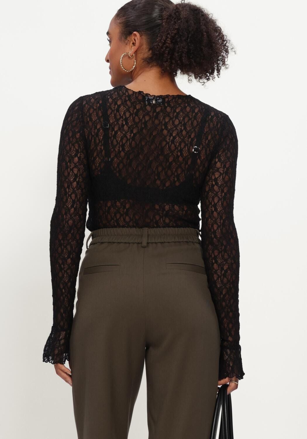 Zwarte IBANA Top TAOLA - large