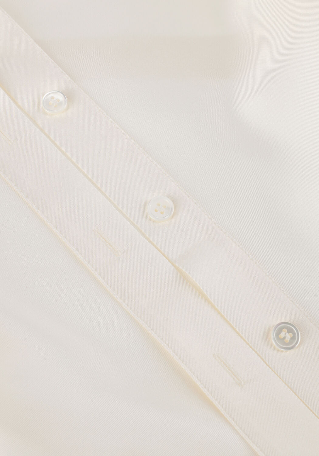 Witte ROHE Blouses POPLIN SILK COMBINED GILET SHIRT - large