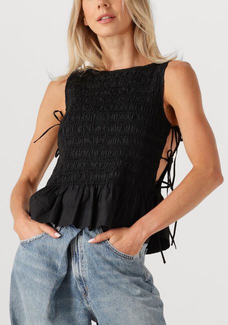 Zwarte GANNI Top W0565 - large