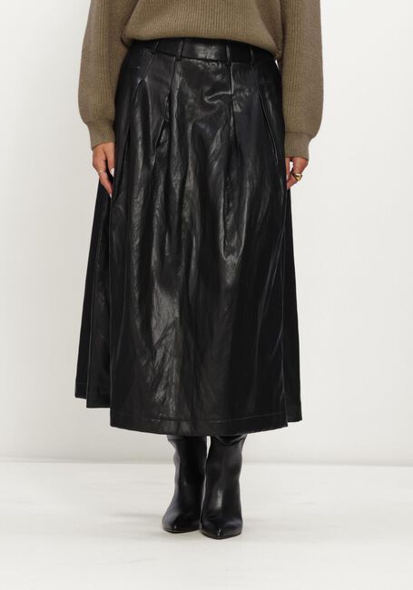 Zwarte CO'COUTURE Maxirok GITTCC ANYA PLEAT SKIRT - large