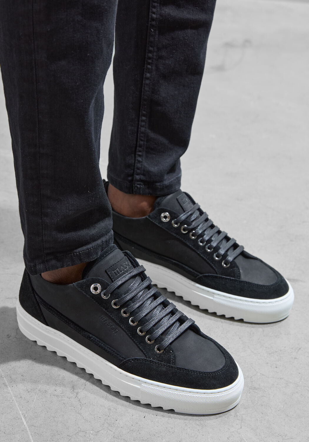 Zwarte Mason Garments Sneakers TIA MESCOLARE - large