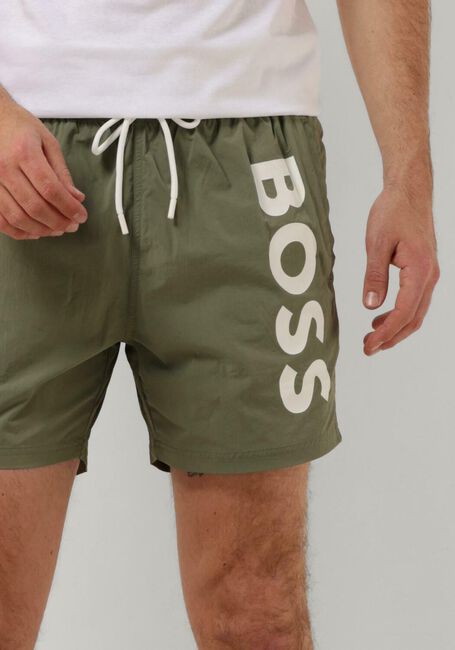 Groene BOSS BLACK Zwembroeken OCTOPUS - large
