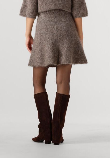 Bruine SECOND FEMALE Minirok EMMALOU KNIT SKIRT - large