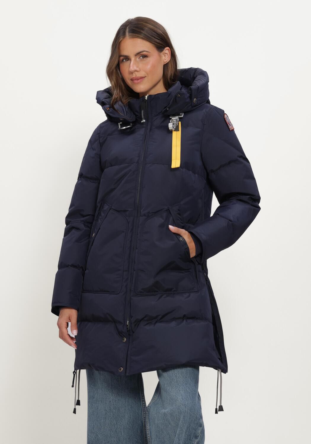 Blauwe PARAJUMPERS Jassen LONG BEAR - large