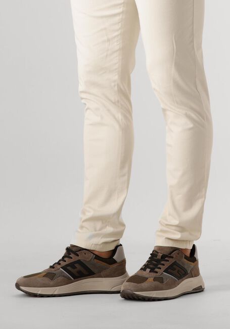 Taupe HOGAN Sneakers MESH COMBI RUNNER Taupe HOGAN Sneakers MESH COMBI RUNNER - large