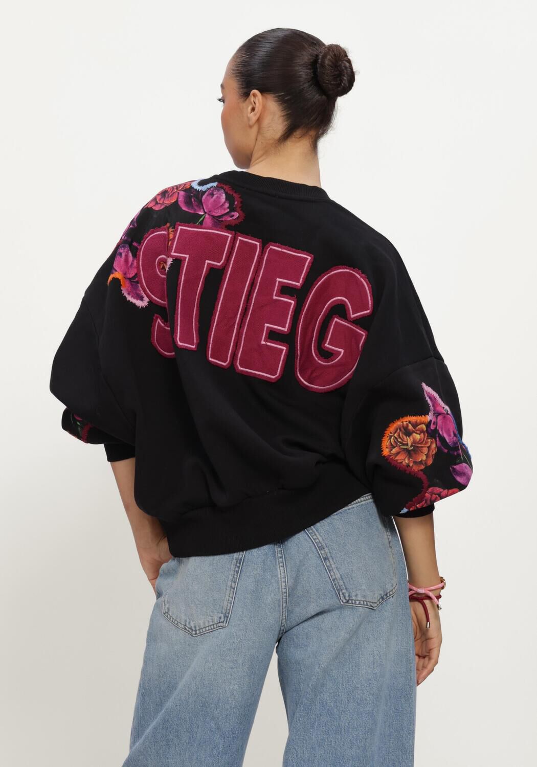 Zwarte STIEGLITZ Sweater NERO - large