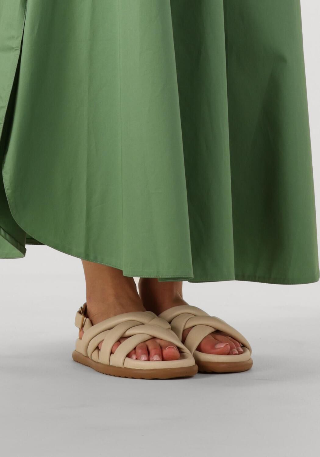 Ecru VIA VAI Platte sandalen CANDY KRISS - large