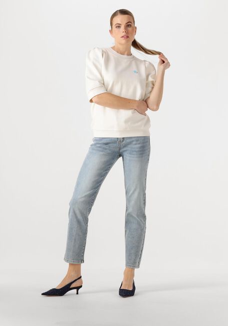 Gebroken wit JANICE Trui FRANK WHITE - large