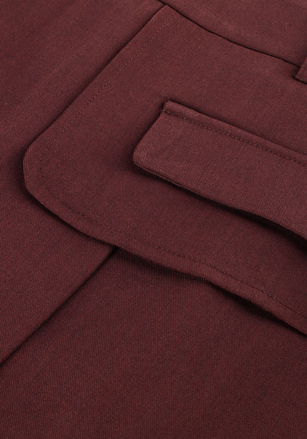 Bordeaux CO'COUTURE Minirok LUNA POCKET SKIRT - large