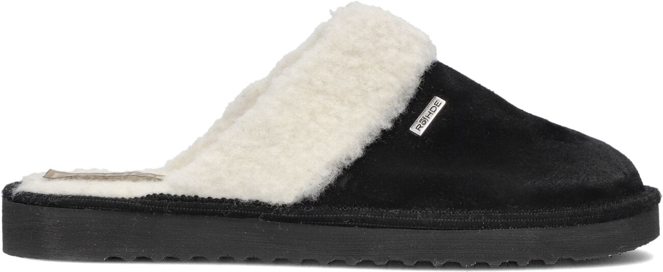 Rohde Erich Pantoffels
Dames 6770, Maat: 40, Materiaal: Suède, Kleur: Zwart