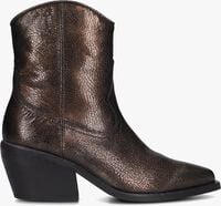 Bronzen VIA VAI Enkellaarsjes 59116 EVELINE MET - medium