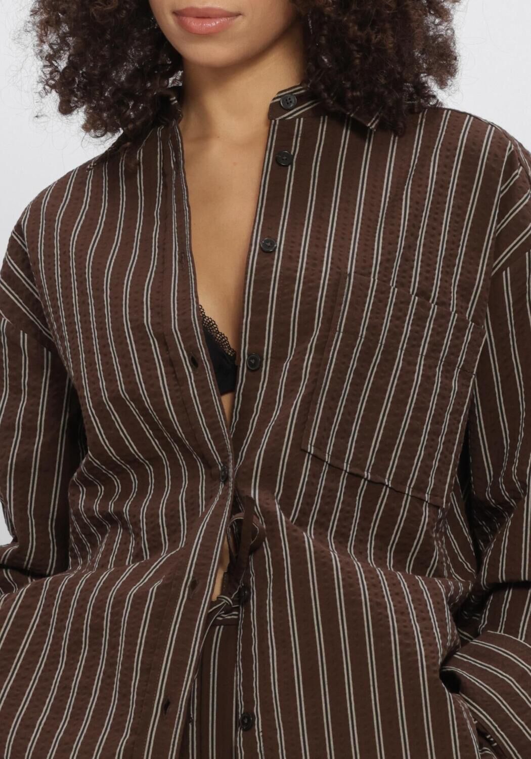 Bruine CLOSED Tops & T-shirts OVERSIZED SHIRT - large