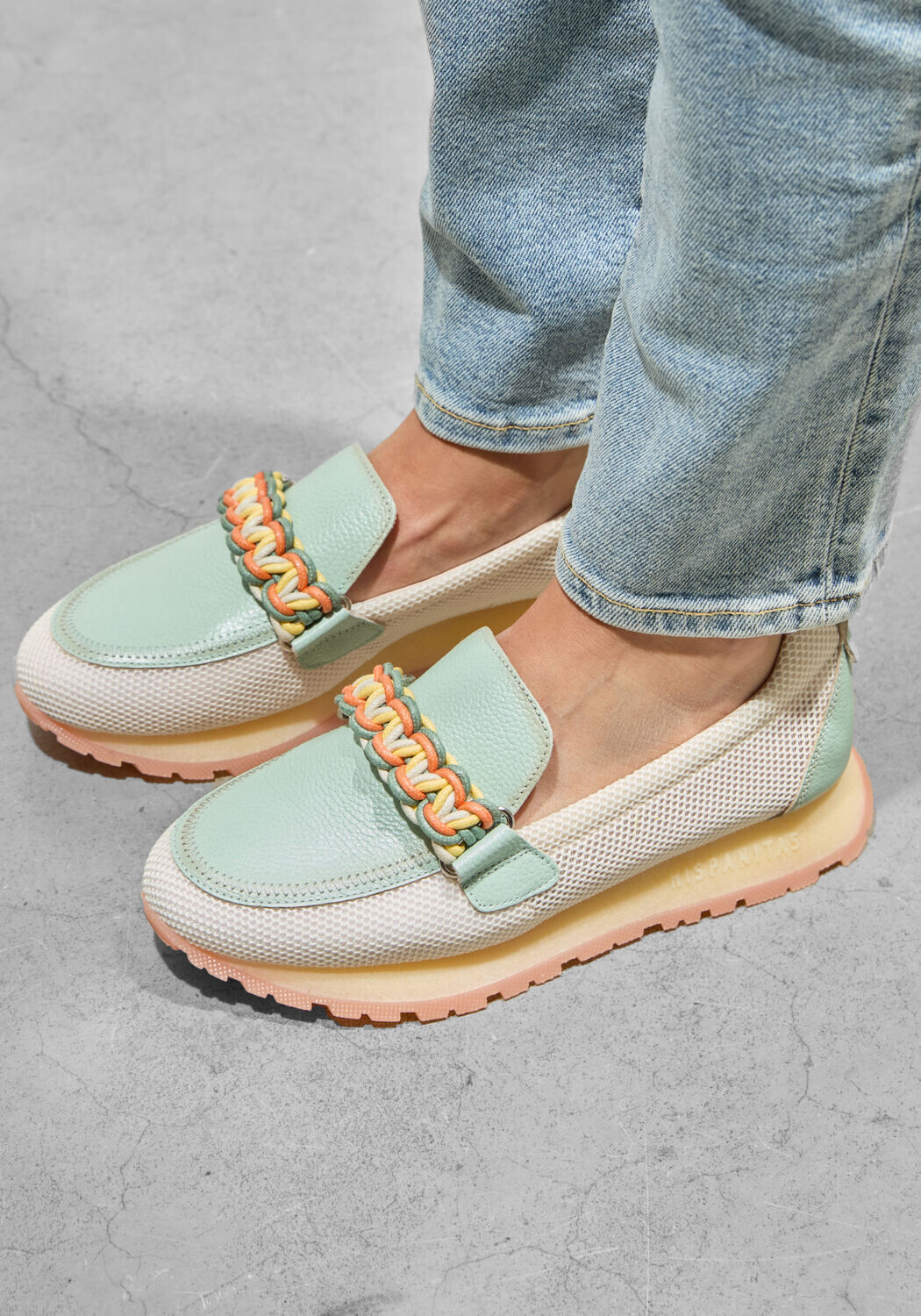 Groene HISPANITAS Lage sneakers HV253948 - large