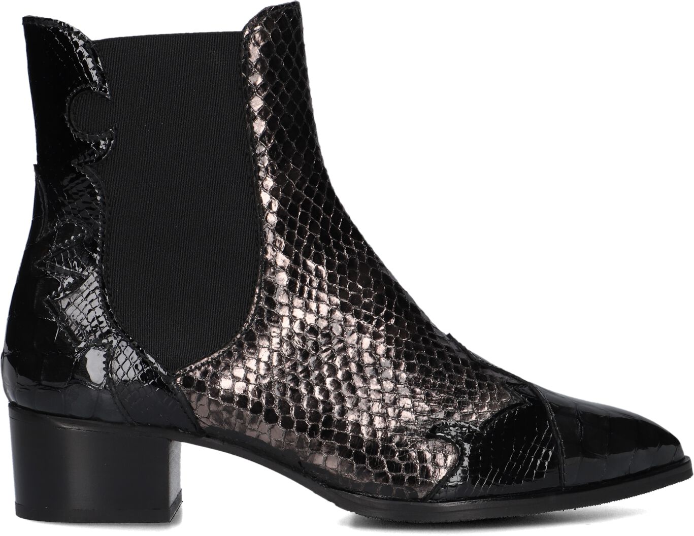 Pertini Enkellaarsjes
Dames 30961, Maat: 39, Materiaal: Leer, Kleur: Zwart