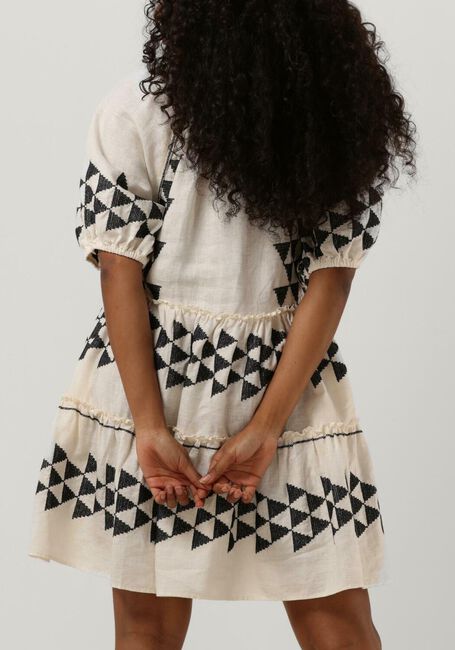 Ecru GREEK ARCHAIC KORI Mini jurk 230343 - large