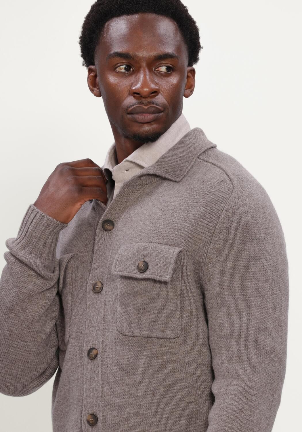 Taupe GRAN SASSO Jack JACKET - large