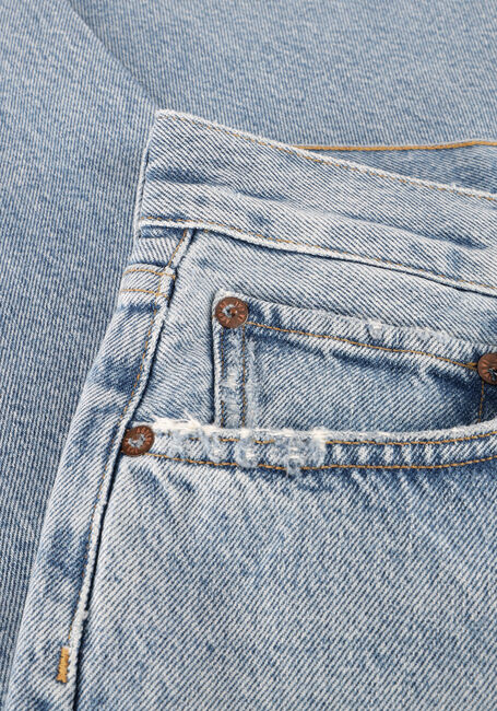 Lichtblauwe AGOLDE Straight leg jeans 90'S PINCH WAIST LONG IN FORCE - large