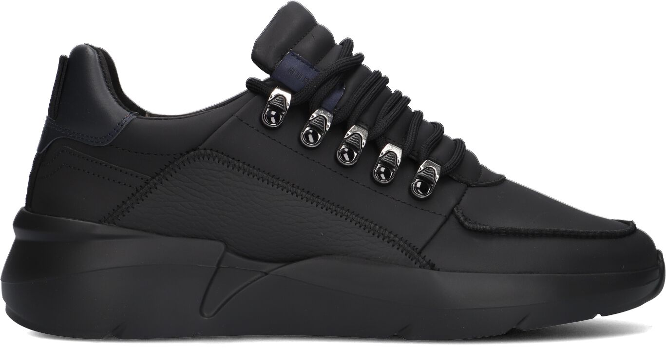 Nubikk Lage Sneakers Heren Roque Roman Heren, Maat: 42, Kleur: Zwart