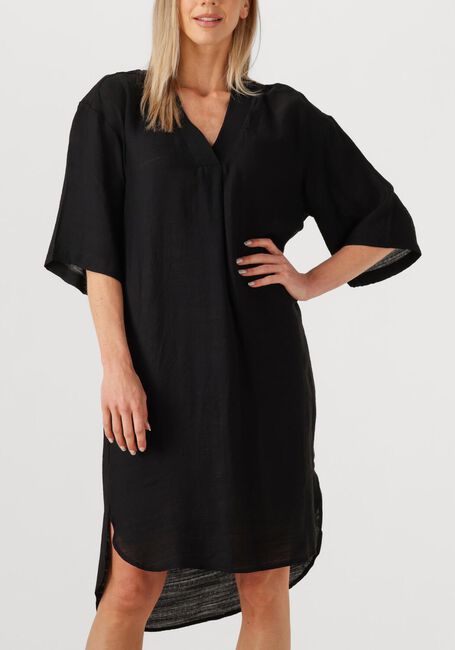Zwarte CO'COUTURE Midi jurk CARYNCC PLEAT TUNIC DRESS - large
