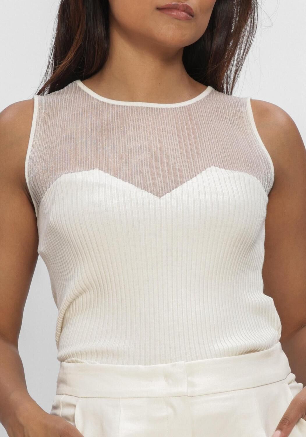 Ecru LUISA CERANO Tops & T-shirts 138775/5940-00 - large