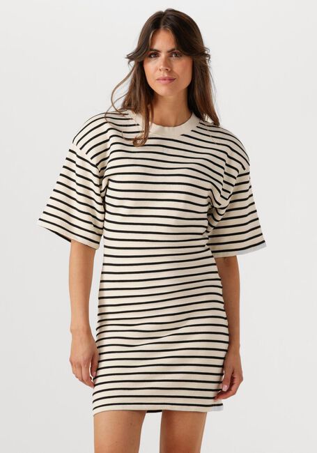 Ecru ANINE BING Midi jurk MONA DRESS - large