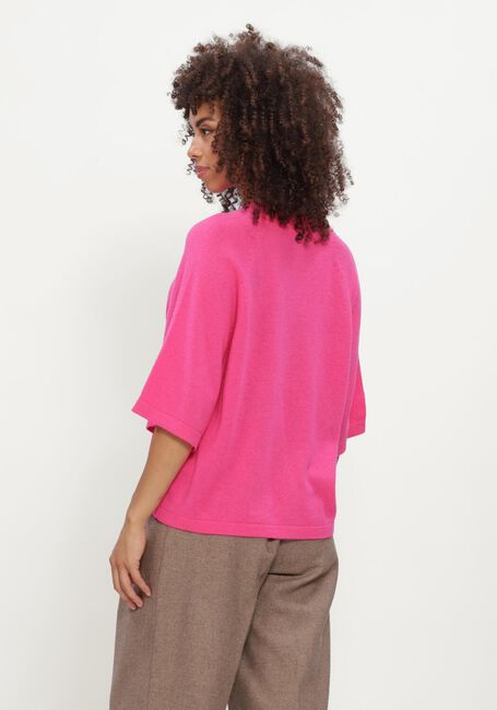 Roze ABSOLUT CASHMERE T-shirt LEANA - large