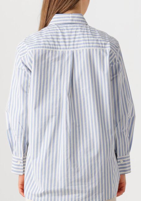 Lichtblauwe CLOSED Blouses OVERSIZE SHIRT - large