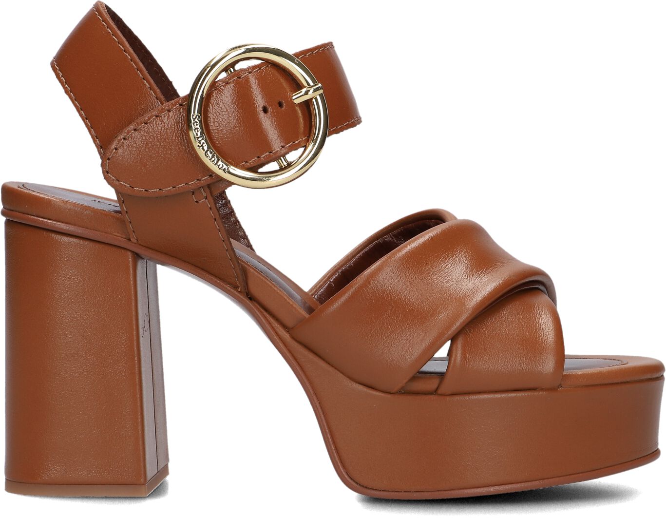 See By Chloé Sandalen
Dames Lyna Sandaal, Maat: 39, Materiaal: Leer, Kleur: Bruin