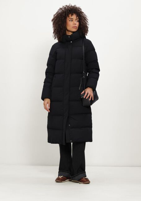 Zwarte WOOLRICH Gewatteerde jas MADISON LONG COAT - large