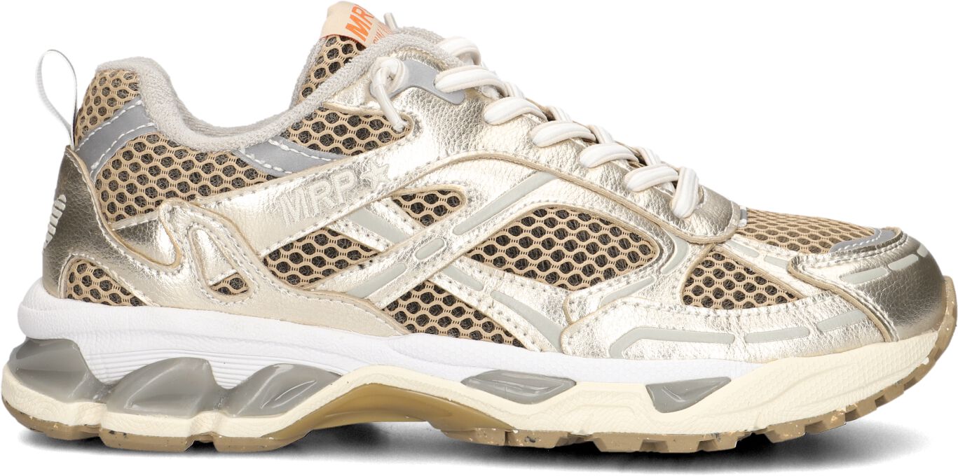 MRP Lage Sneakers Dames Amsterdam, Maat: 42, Materiaal: Mesh, Kleur: Goud