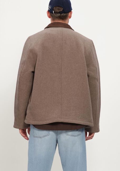 Beige LES DEUX Jack MELANGE WOOL JACKET - large