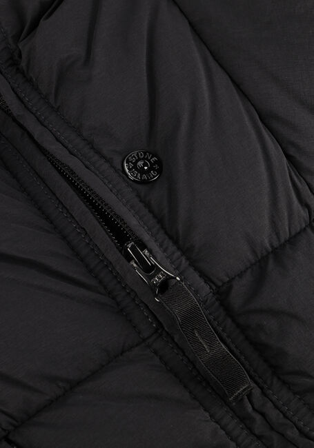 Zwarte STONE ISLAND Gewatteerde jas JACKET - large