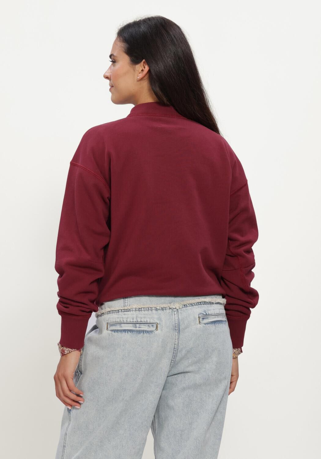 Bordeaux ISABEL MARANT Trui MOBY SWEAT SHIRT - large