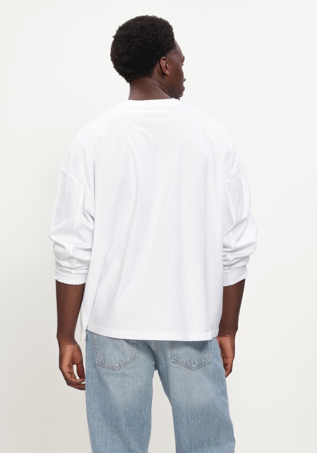 Witte AMERICAN VINTAGE T-shirt GIXY - large